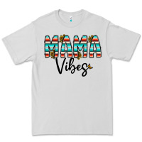 Dove Grey mama vibes Premium Tee - CowhideDigitalArt