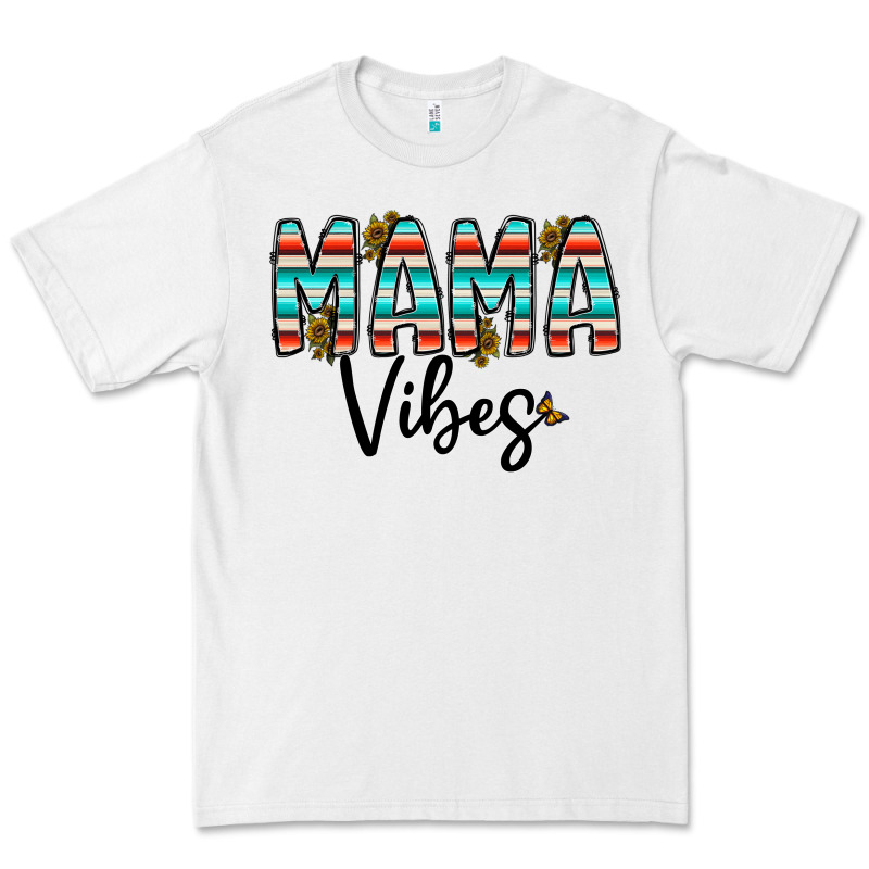 Mama Vibes Premium Tee by CowhideDigitalArt | Teevron