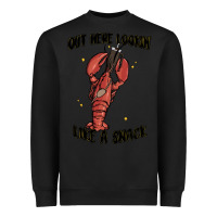 Black out here lookin like a snack boujee Heavyweight Sweatshirt - MaliasSmallBusiness