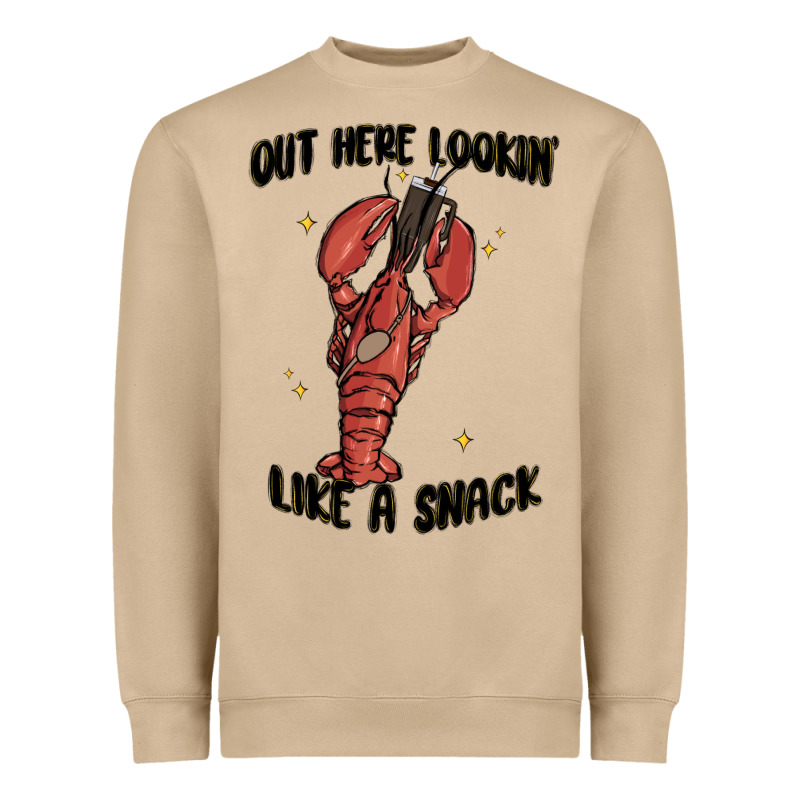 Out Here Lookin Like A Snack Boujee Heavyweight Sweatshirt by MaliasSmallBusiness | Teevron