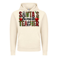 Vintage Artic santa's favorite teacher Vintage Hoodie - Jasminsmagicworld