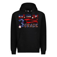 Black batter up 3rd grade Premium Hoodie - JahusDesignShop