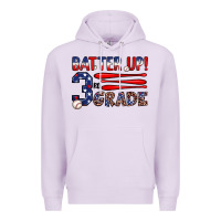 Lilac batter up 3rd grade Premium Hoodie - JahusDesignShop