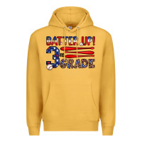 Mustard batter up 3rd grade Premium Hoodie - JahusDesignShop