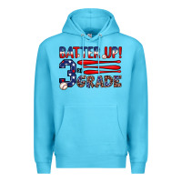 Ocean Blue batter up 3rd grade Premium Hoodie - JahusDesignShop