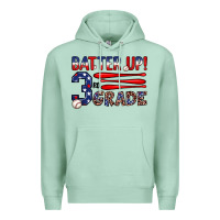 Seafoam batter up 3rd grade Premium Hoodie - JahusDesignShop