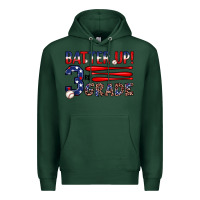 Sports Green batter up 3rd grade Premium Hoodie - JahusDesignShop