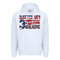 White batter up 3rd grade Premium Hoodie - JahusDesignShop
