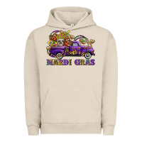 Mardi Gras Skull Truck Urban Hoodie | Teevron