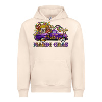 Sandshell mardi gras skull truck Urban Hoodie - FaDigitalArtStudio