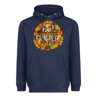 Navy Fall Is My Favorite Color Heavyweight Hoodie - texasbilliewilder