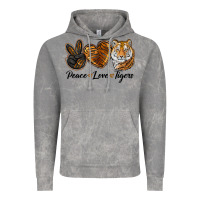 Cloud Rock Peace Love Tigers Vintage Hoodie - LillyAllenDesigns