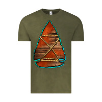 Vintage Olive wooden arrowhead Vintage Tee - Jasminsmagicworld