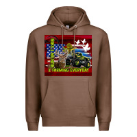 Chestnut hunting fishing & farming everyday Premium Hoodie - TumblerDesignByShophia