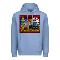 Hunting Fishing & Farming Everyday Premium Hoodie | Teevron