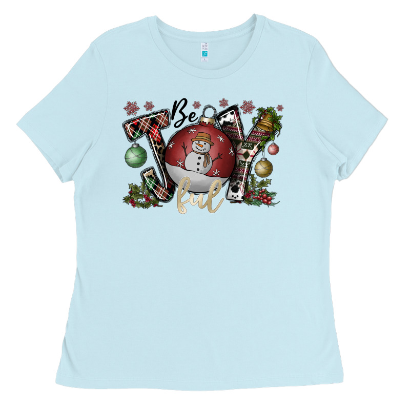 Be Joy Ful Ladies Tee by CowhideDigitalArt | Teevron