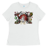 White be joy ful Ladies Tee - CowhideDigitalArt