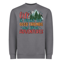 Storm life is meant for good friends and great adventure Heavyweight Sweatshirt - MaliasSmallBusiness
