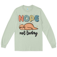 Matcha nope not today Long Sleeve Tee - MaliasSmallBusiness