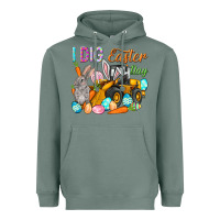 Sage I dig Easter Day Heavyweight Hoodie - NancyCooperArtShop
