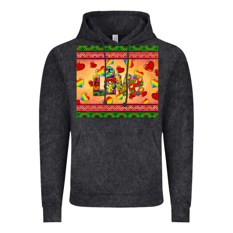 Autism Awareness Love Vintage Hoodie by BarkalooDesign | Teevron