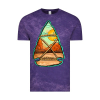 Cloud Purple western desert arrowhead Vintage Tee - Jasminsmagicworld