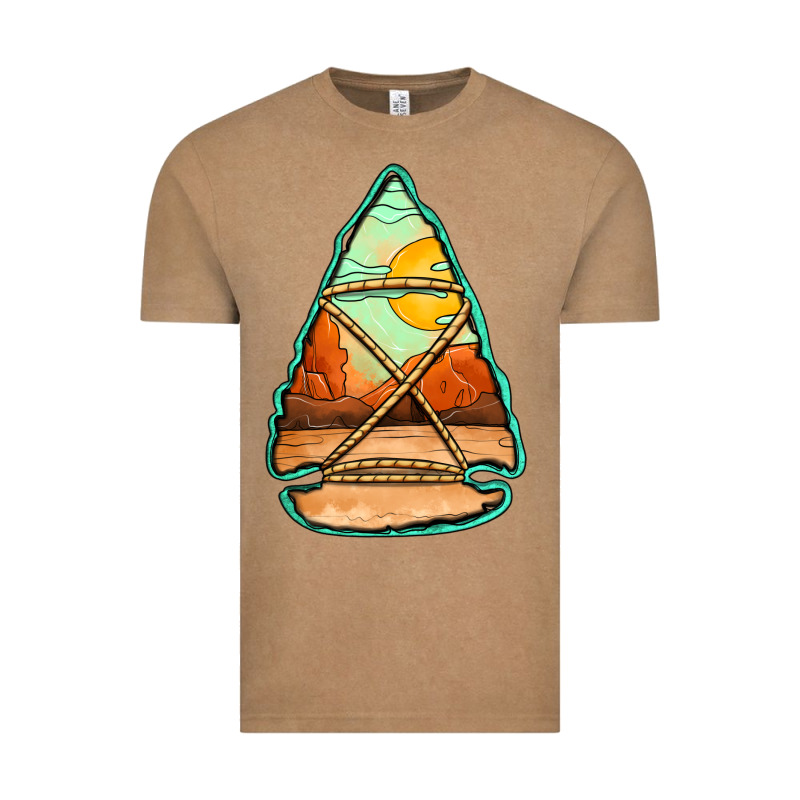 Western Desert Arrowhead Vintage Tee by Jasminsmagicworld | Teevron