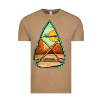Vintage Coffee western desert arrowhead Vintage Tee - Jasminsmagicworld