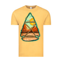 Vintage Mustard western desert arrowhead Vintage Tee - Jasminsmagicworld