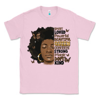 Bubblegum Pink afro woman smart loved powerful Classic Tee - MaliasSmallBusiness