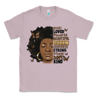 Lilac afro woman smart loved powerful Classic Tee - MaliasSmallBusiness