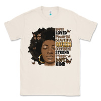 Natural afro woman smart loved powerful Classic Tee - MaliasSmallBusiness