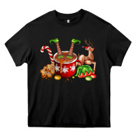 Black chocolate elf Heavy Core Tee - FaDigitalArtStudio