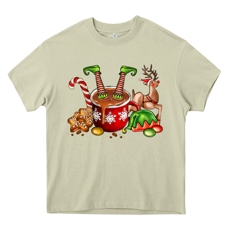 Chocolate Elf Heavy Core Tee by FaDigitalArtStudio | Teevron