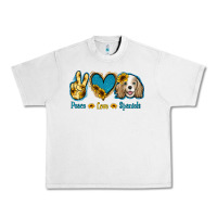 Lunar Rock Peace Love Cocker Spaniel Urban Heavy Tee - Jasminsmagicworld