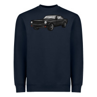 Navy classic car Heavyweight Sweatshirt - MaliasSmallBusiness