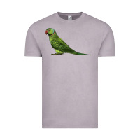 Vintage Zinc Ring Necked Parakeet Vintage Tee - LillyAllenDesigns
