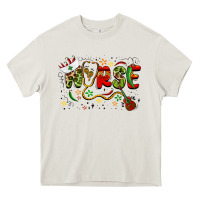 Cream cinco de mayo nurse Heavy Core Tee - BarkalooDesign