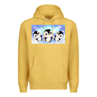 Antique Gold cute penguin Premium Hoodie - TumblerDesignByShophia