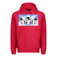Cardinal cute penguin Premium Hoodie - TumblerDesignByShophia