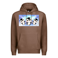 Chestnut cute penguin Premium Hoodie - TumblerDesignByShophia