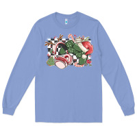Colony Blue gamer christmas game controller Long Sleeve Tee - MaliasSmallBusiness