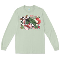 Matcha gamer christmas game controller Long Sleeve Tee - MaliasSmallBusiness