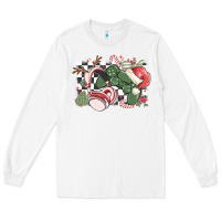 White gamer christmas game controller Long Sleeve Tee - MaliasSmallBusiness