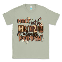 Matcha made with melanin always poppin Classic Tee - MaliasSmallBusiness