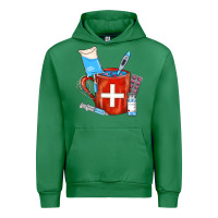 Emerald Nurse Coffee Mug Urban Hoodie - FaDigitalArtStudio
