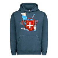 Pigment Midnight Navy Nurse Coffee Mug Urban Hoodie - FaDigitalArtStudio