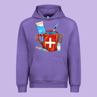 Nurse Coffee Mug Urban Hoodie Designed By Fadigitalartstudio