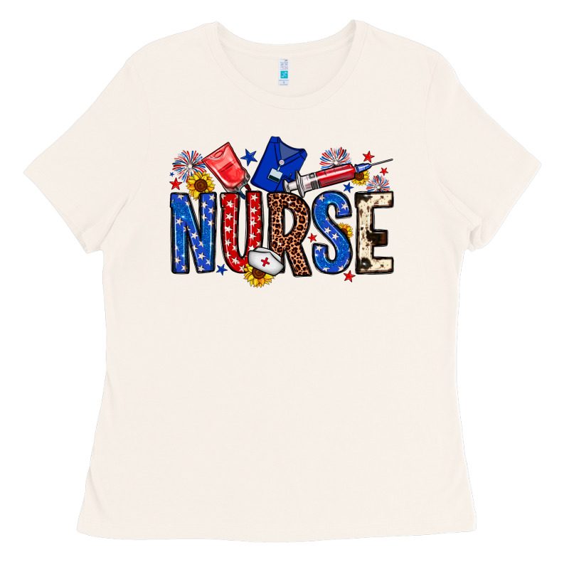 American Nurse Ladies Tee by Neo Western | Teevron
