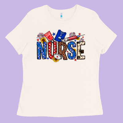 American Nurse Ladies Tee Designed By Neo Western
